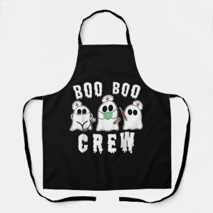 Delantal Boo Boo Crew Graciosa Enfermera Fantasma Disstume