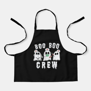 Delantal Boo Boo Crew Graciosa Enfermera Fantasma Disstume 
