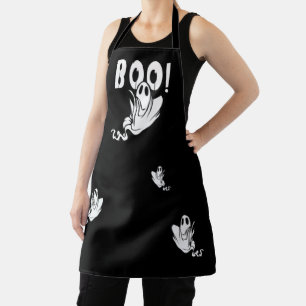 Delantal ¡BOO! Fantasmas Amigables Halloween