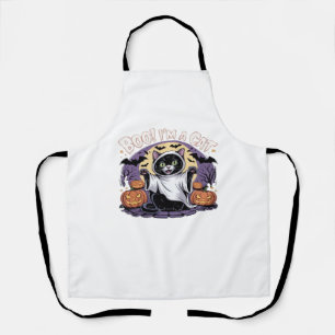 Delantal Boo, soy una camiseta sobredimensionada para gato