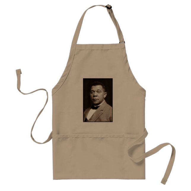 Delantal Booker Washington: Educador afroamericano (Frente)