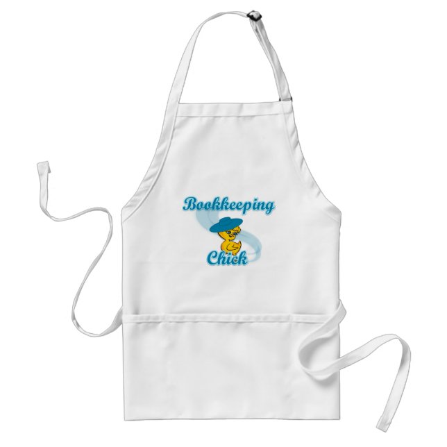 Delantal Bookkeeping Chick #3 (Frente)