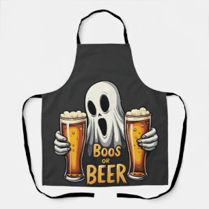 Delantal Boos O Cerveza Graciosa Oktoberfest Fantasma Hallo
