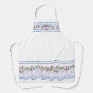 Delantal Borde esmerilado de harina púrpura Bonito