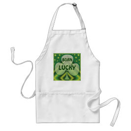 DELANTAL  BORN LUCKY APRON