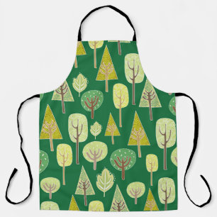 Delantal Bosque de verano: Diseño inspirado en la naturalez
