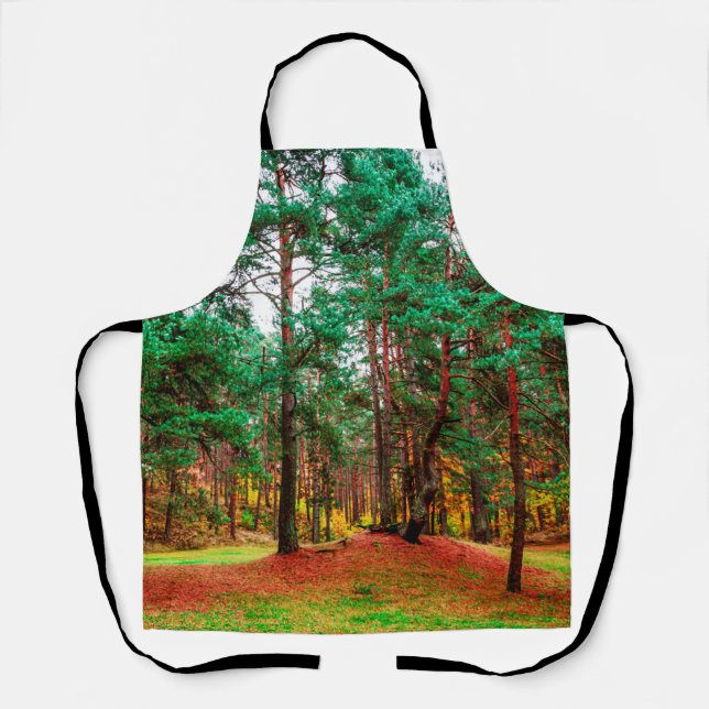 Delantal Bosque mixto de otoño (Anverso)