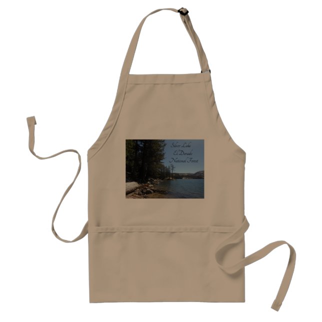 Delantal Bosque nacional de Silver Lake El Dorado (Frente)