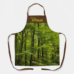 Delantal Bosque verde