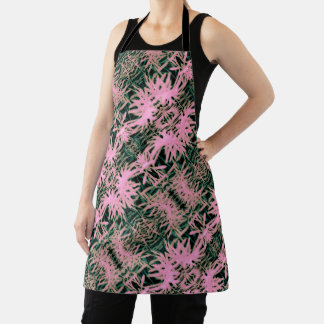 Delantal Botánico retro bohemio