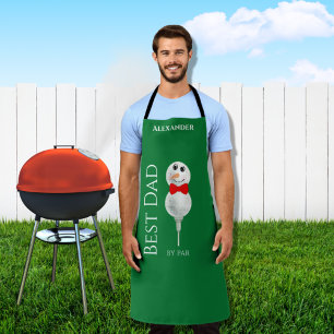 Delantal Botones de búfalo negro del muñeco de nieve Red Bo