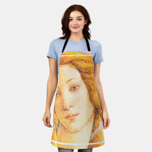Delantal Botticelli Venus Pixel Art Apron
