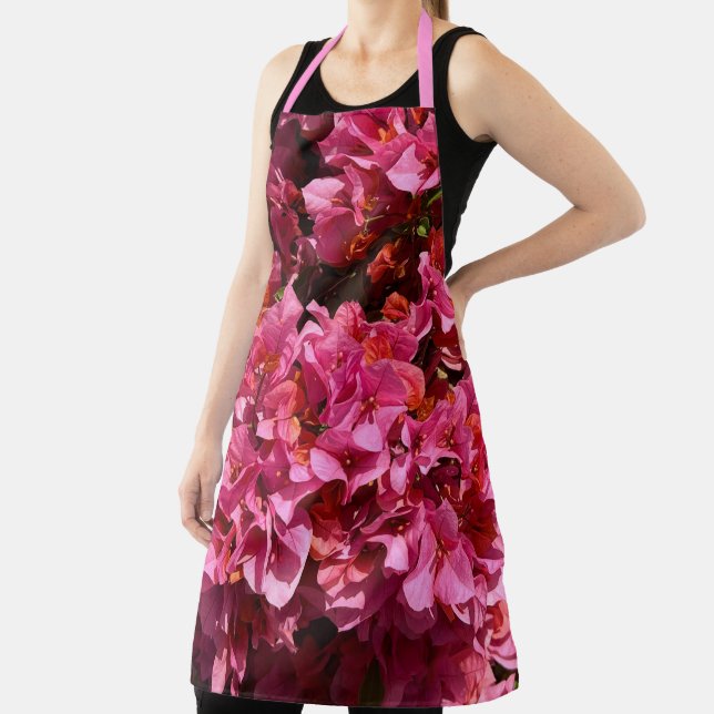 Delantal Bougainvillea Pink Tropical Vining Shrub Foto (in situ)