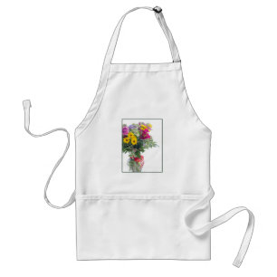 Delantal Bouquet de flores cortadas