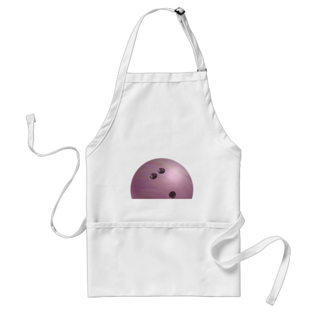 Delantal Bowling Ball Pink (Frente)