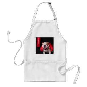 Delantal Boxeador del bulldog