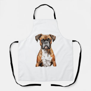 Delantal Boxer Buddies Cute Dog Designs for Loyal Boxer