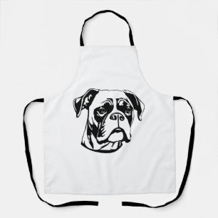 Delantal Boxer Dog