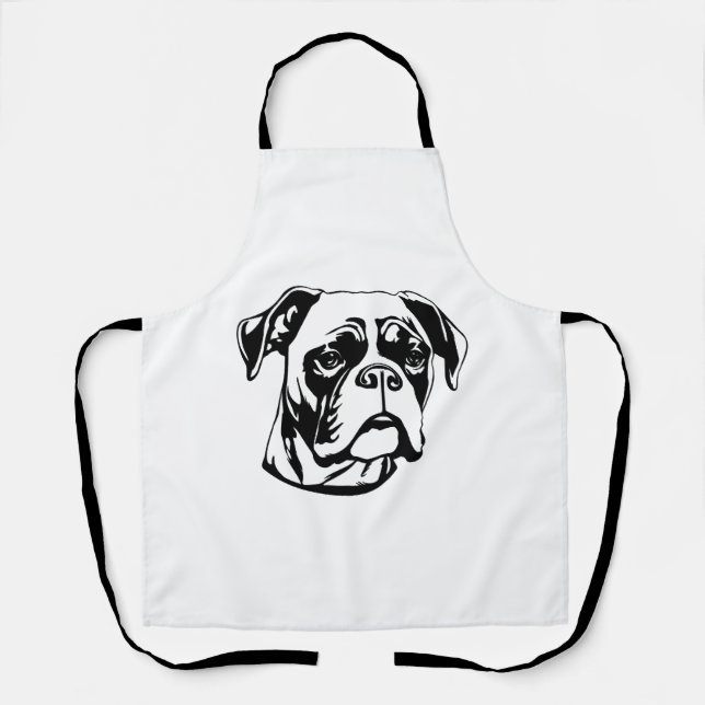 Delantal Boxer Dog (Anverso)