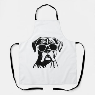 Delantal Boxer Dog