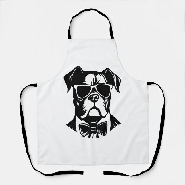 Delantal Boxer Dog (Anverso)