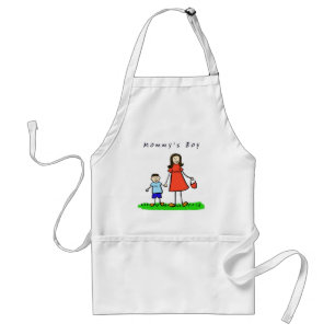 Delantal Boy Apron de mamá (Brunette)