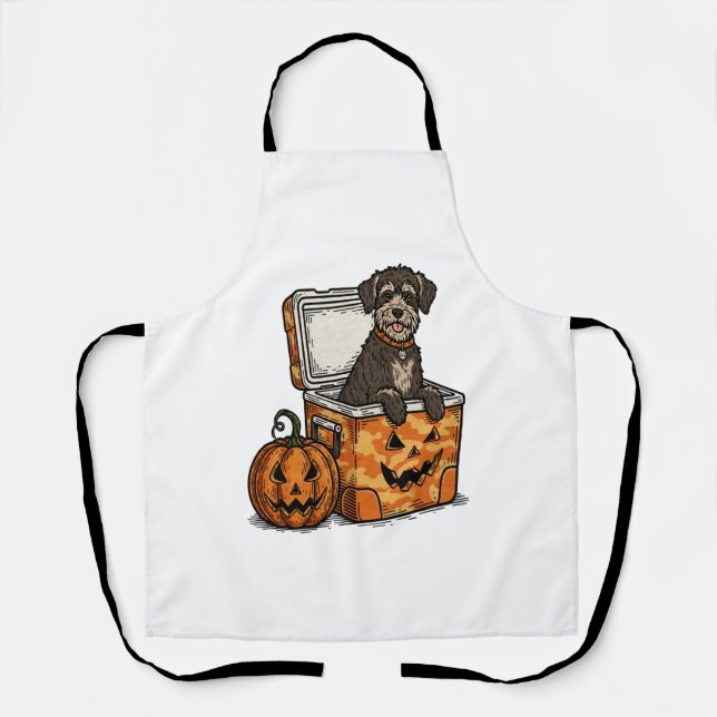 Delantal Boykin Spaniel Halloween (Anverso)