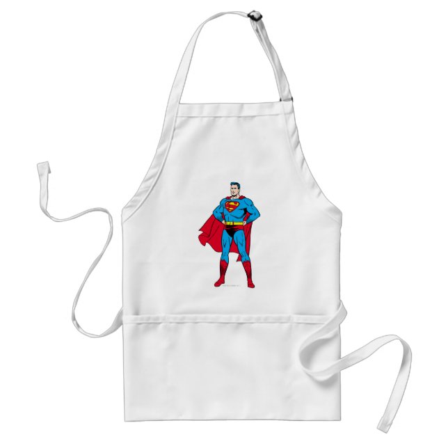 Delantal Brazos de Superman doblados (Frente)