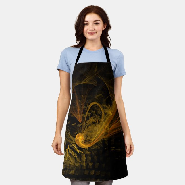 Delantal Breaking Point Resumen Art Apron (Gastado)