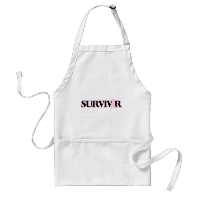Delantal Breast Cancer Survivor (Frente)