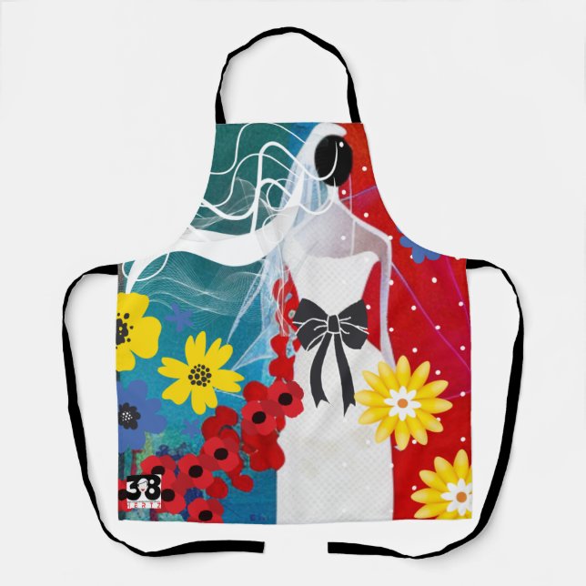 Delantal Bridal Bliss (Anverso)