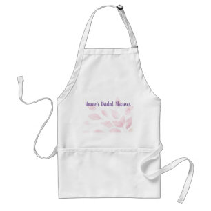 Delantal Bridal Wedding Shower Apron Autographable