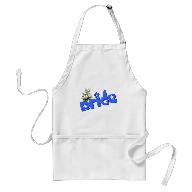 Delantal Bride Boda Kitchen Barbeque Apron (Frente)
