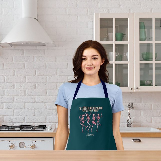 Delantal Bridesmaid Besties (Subido por el creador)