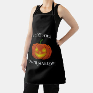 Delantal Brillante Jack-o'-Lantern - Enciende tus pesadilla