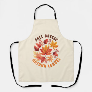 Delantal Brisa de caída, hojas otoñales - Foliage caprichos