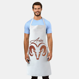 Delantal Bronze Aries el Ram Zodiac