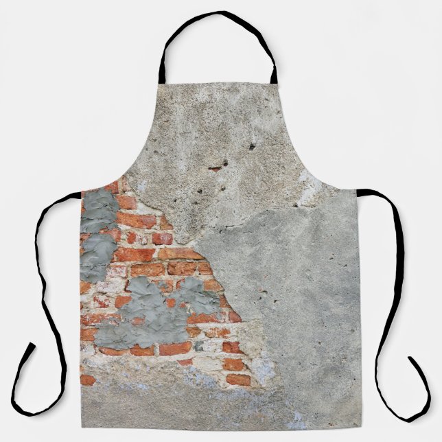Delantal Brown brick wall (Anverso)