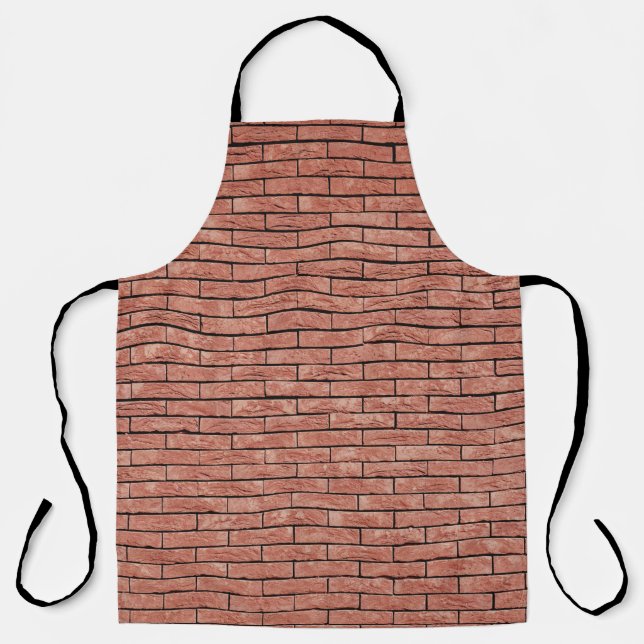 Delantal Brown concrete brick (Anverso)