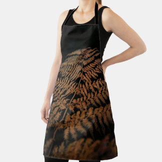 Delantal Brown Leaf Apron