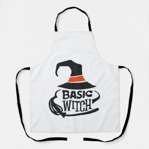 Delantal Bruja Básica - Halloween