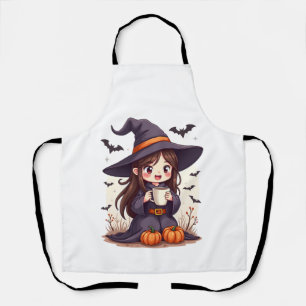 Delantal Bruja de Especias de Calabaza � Camiseta de café d