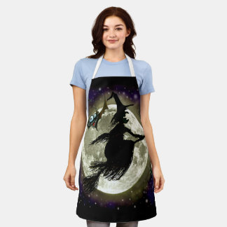 Delantal Bruja de Halloween