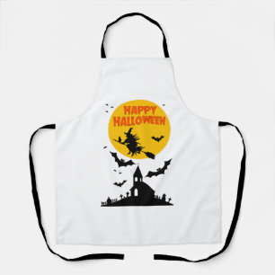 Delantal Bruja de Halloween