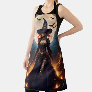 Delantal Bruja del Bosque Steampunk de Halloween