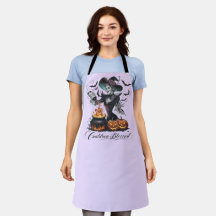 Bruja Divertida Caldera Vintage Bendita Halloween