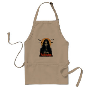 Delantal Bruja gótica de Halloween