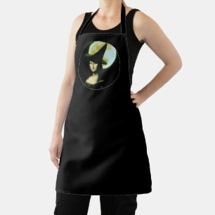 Delantal Bruja Mona Lisa Halloween Luna Llena