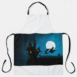 Delantal Bruja voladora