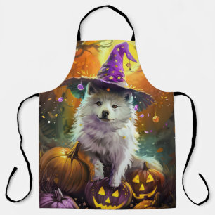 Delantal Bruja y calabaza de Halloween del esquimal america